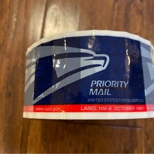 Vintage Collectible 1997 Priority Mail Tape